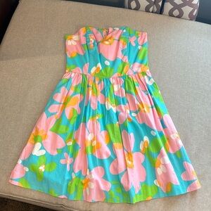 Lilly Pulitzer Strapless Dress size 4